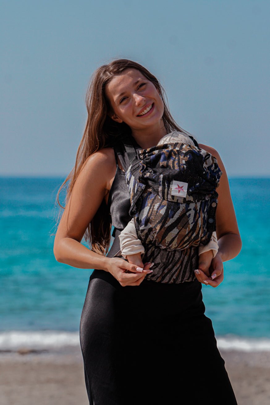 Baby Carrier Flip Junglefari Vibrant Gold - KOKADI