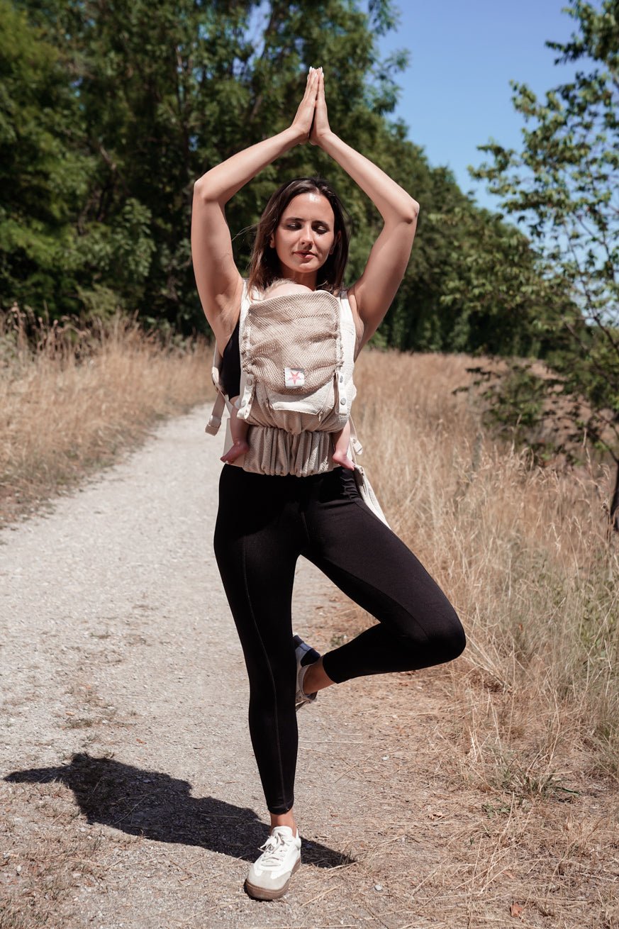 Baby Carrier Flip Performance Air Heart2Heart Cream - KOKADI