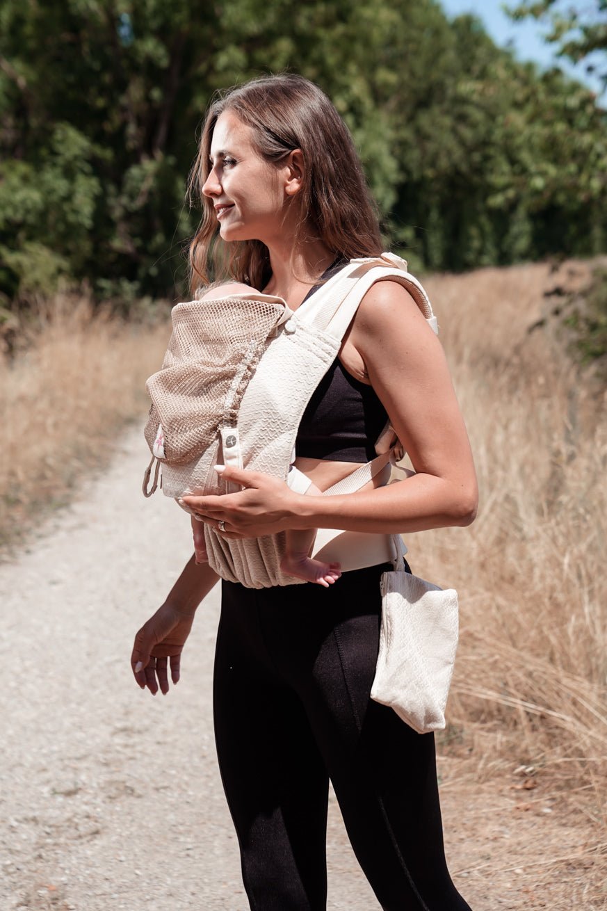 Baby Carrier Flip Performance Air Heart2Heart Cream - KOKADI