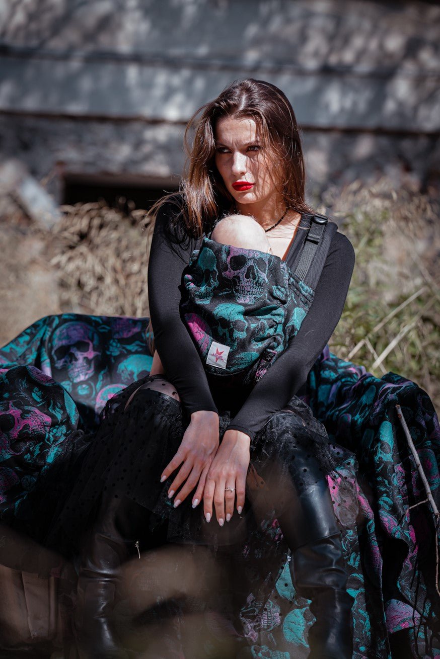 Baby Carrier Flip Scary Skulls - KOKADI