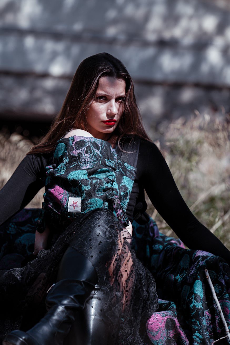 Baby Carrier Flip Scary Skulls - KOKADI