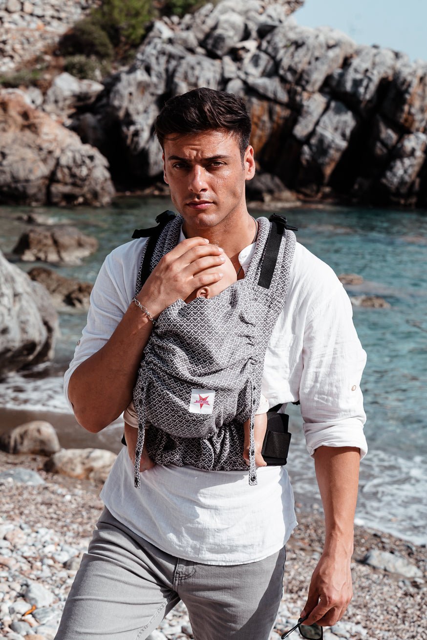 Baby Carrier Flip X Heart2Heart Stone - KOKADI