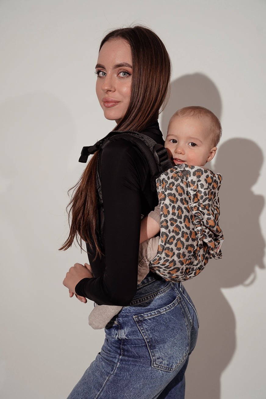 Baby Carrier Onbu Safari desert sand - KOKADI