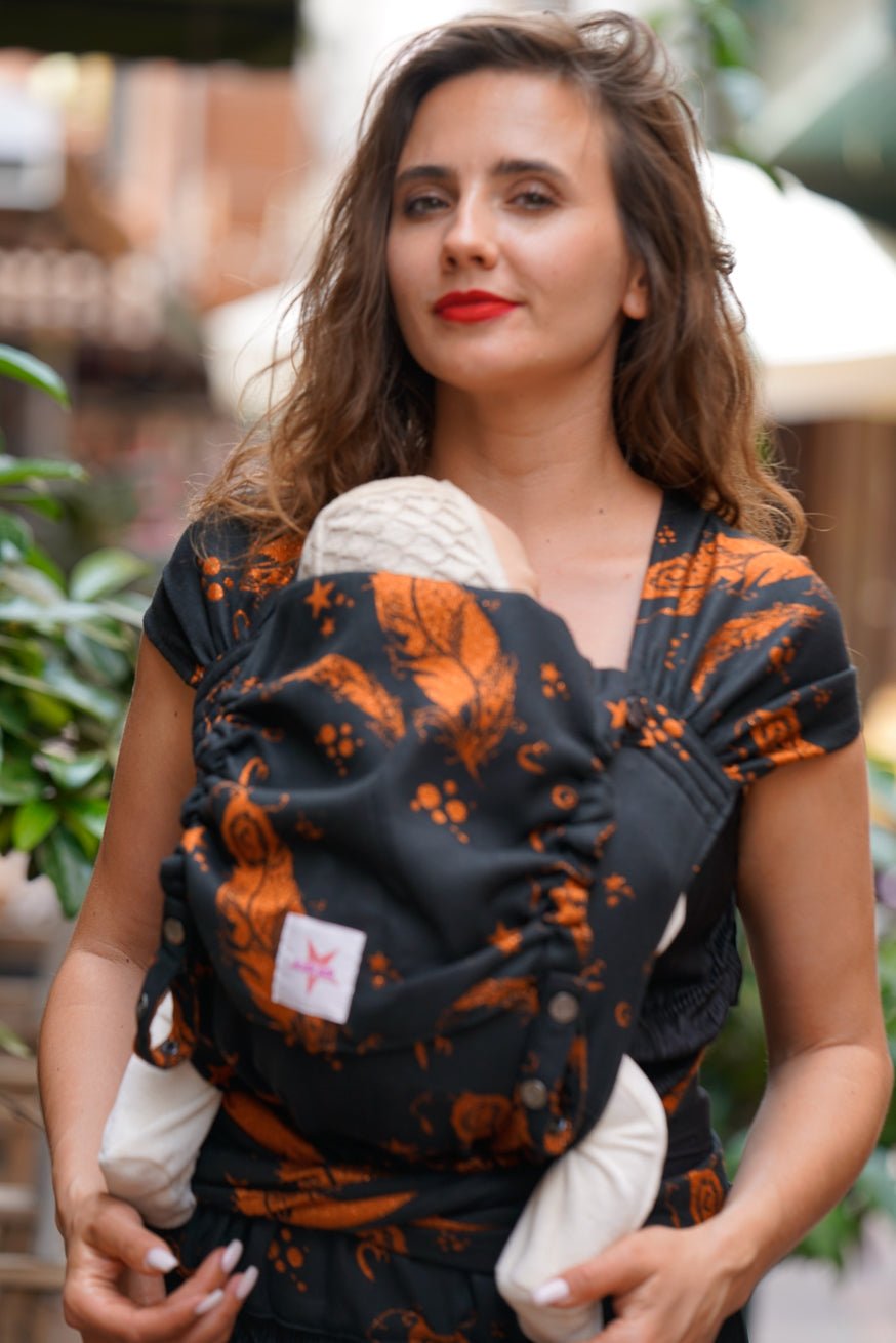 Baby Carrier WrapStar Feathers Florian - KOKADI