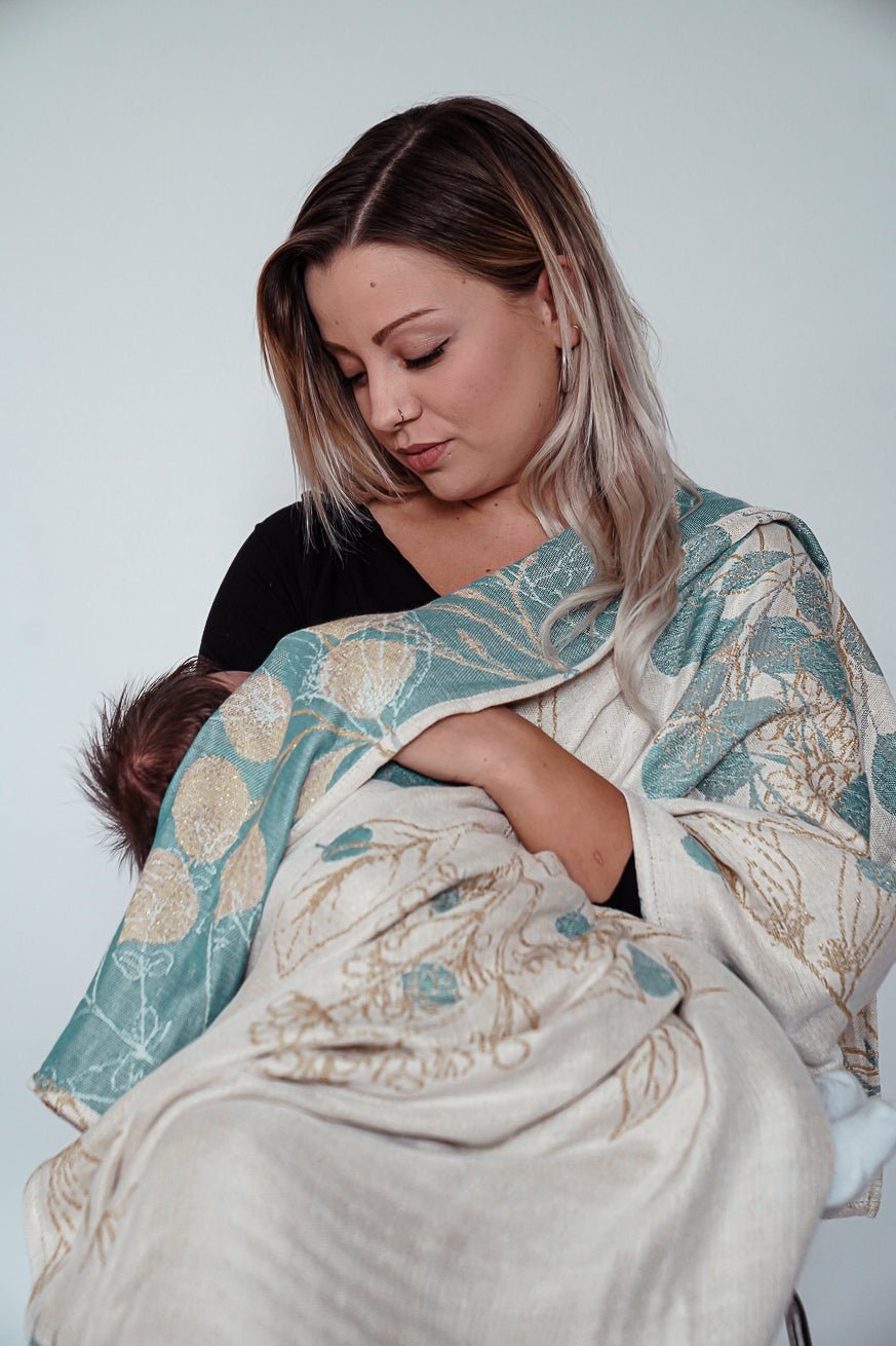 Cuddly blanket Golden Eucalyptus - KOKADI