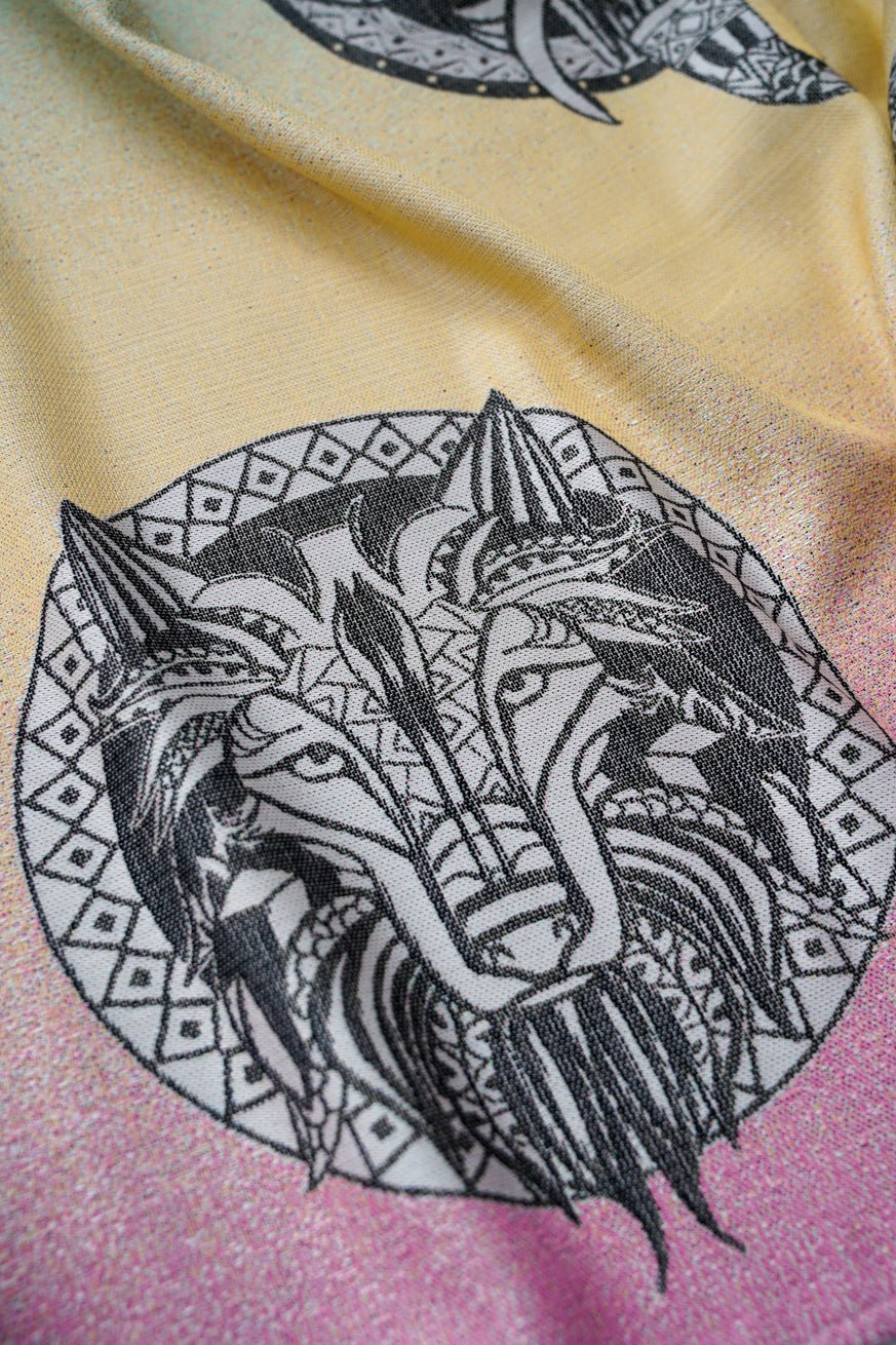 Mini Hipster Bag Wild Mandala Wolf - KOKADI