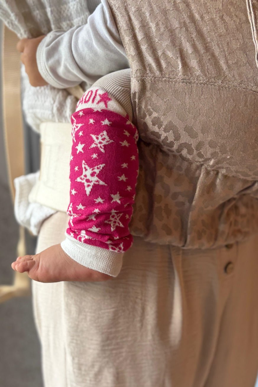 Carrying cuffs Leo Stars Strawberry - KOKADI