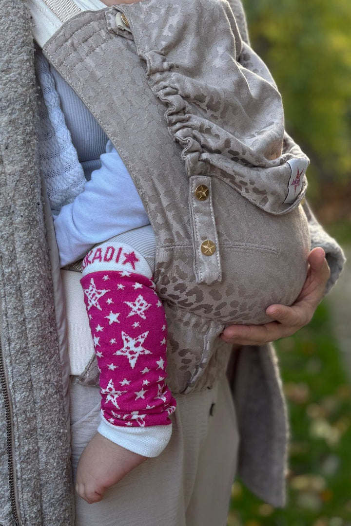 Carrying cuffs Leo Stars Strawberry - KOKADI