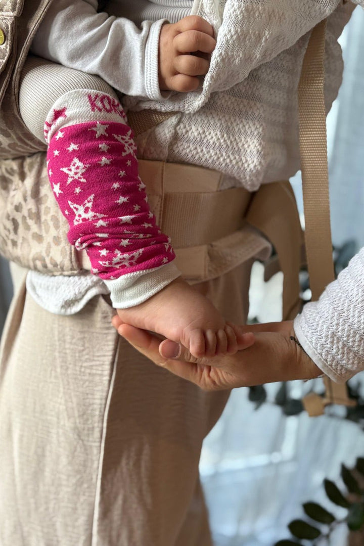 Carrying cuffs Leo Stars Strawberry - KOKADI