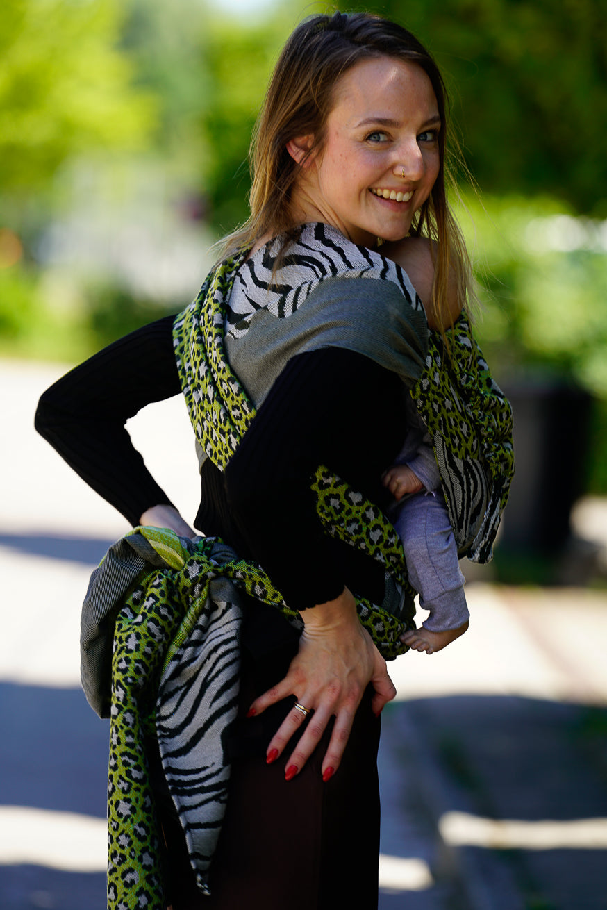Baby Carrier WrapStar Wild motherhood Juicy Lemon