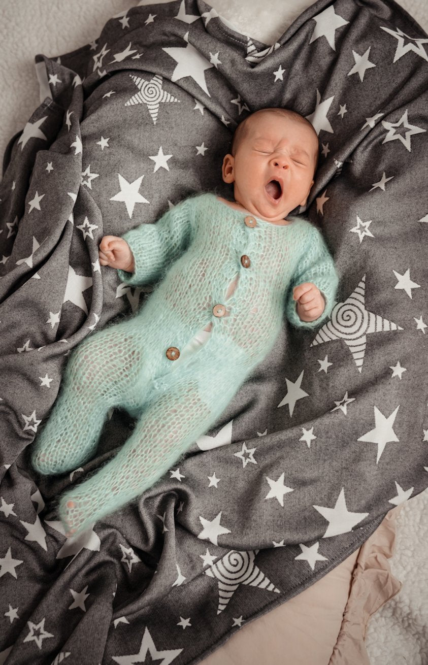 Baby blanket Diorite Stars - KOKADI