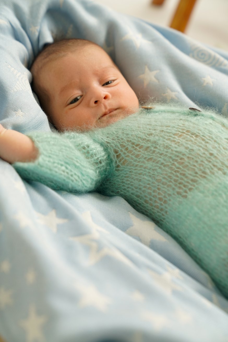 Baby blanket Samuel Stars - KOKADI