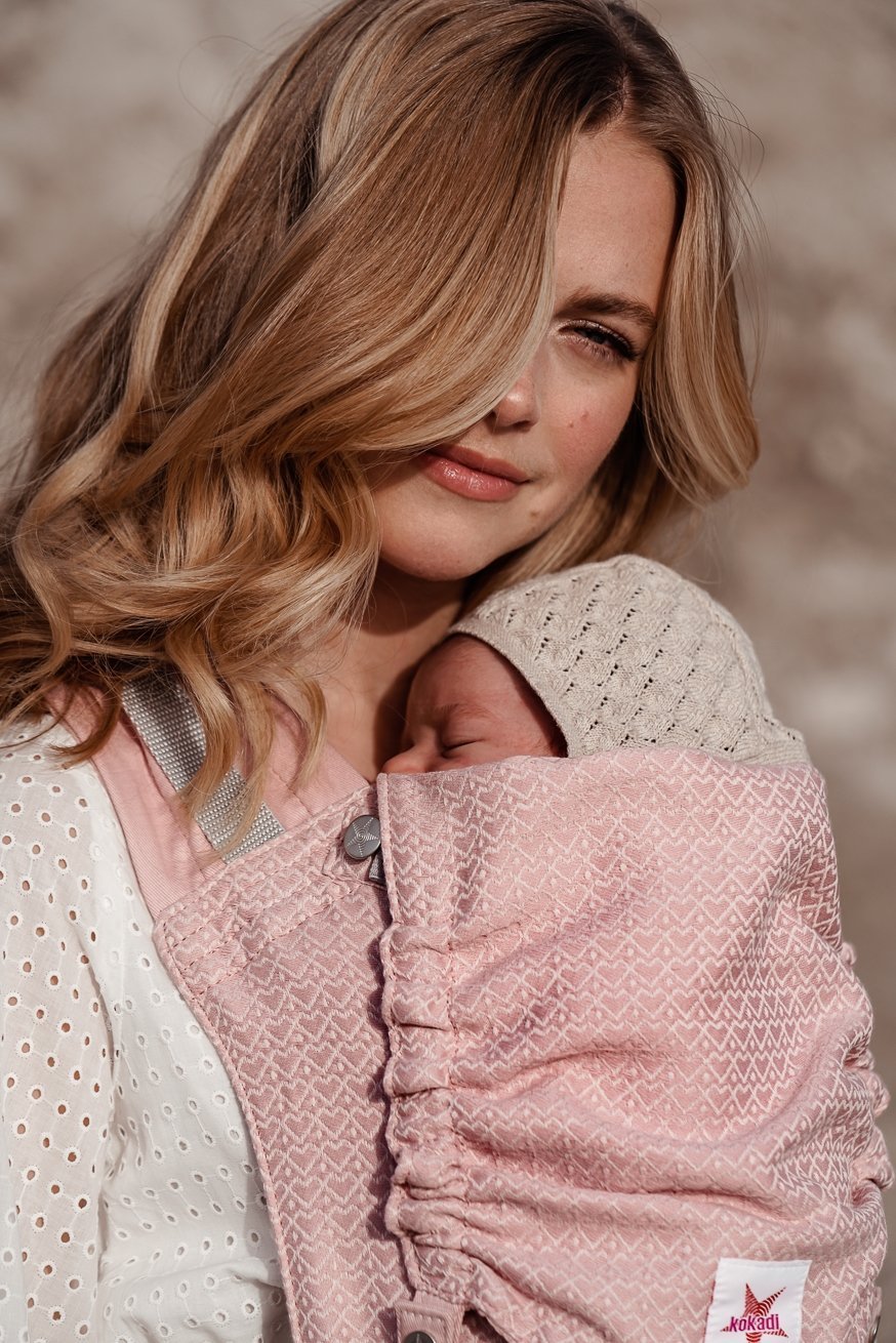 KOKADI Baby Carrier Flip Heart2Heart Rosé