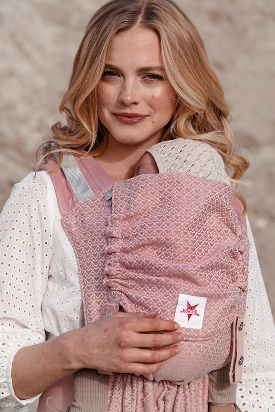 Baby Carrier Flip Heart2Heart Rosé - KOKADI