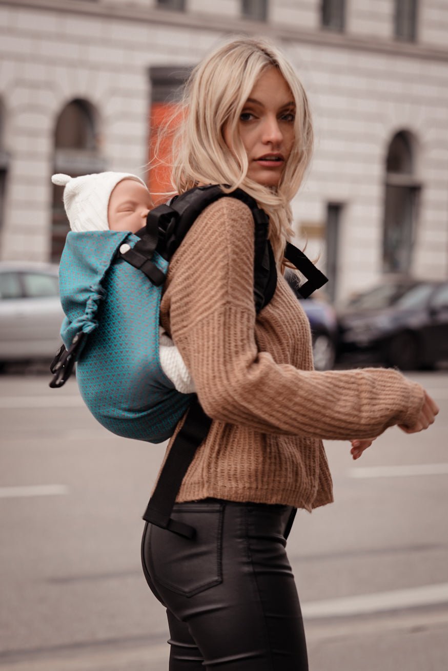 Baby Carrier Onbu Heart2Heart Lagoon - KOKADI