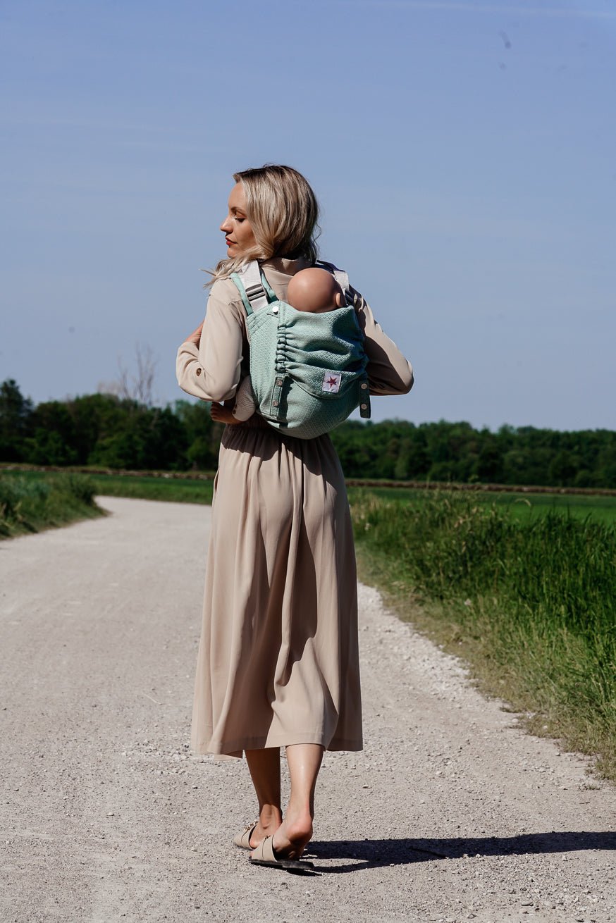 Baby Carrier Onbu Heart2Heart Mint - KOKADI