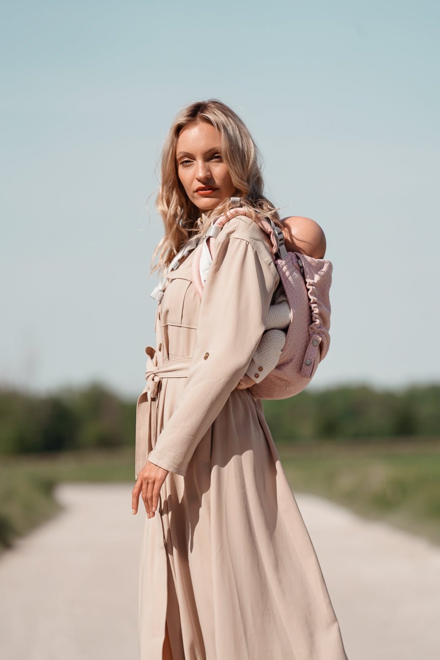 KOKADI Baby Carrier Onbu heart2heart rose