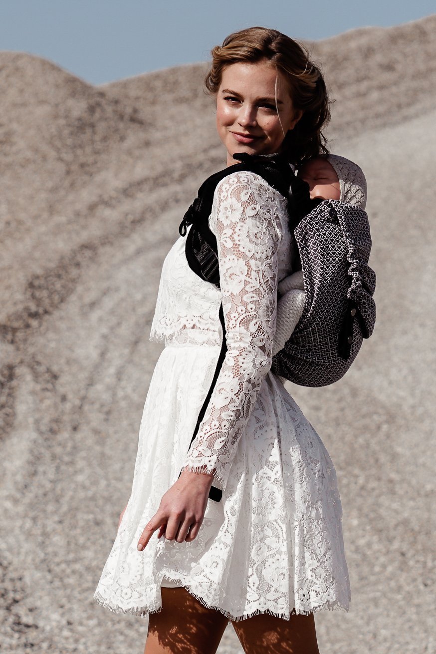 Baby Carrier Onbu Heart2Heart Stone - KOKADI