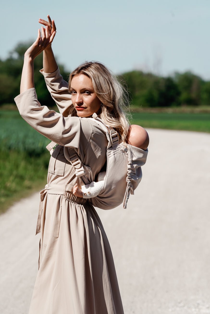 KOKADI Baby Carrier Onbu just cream