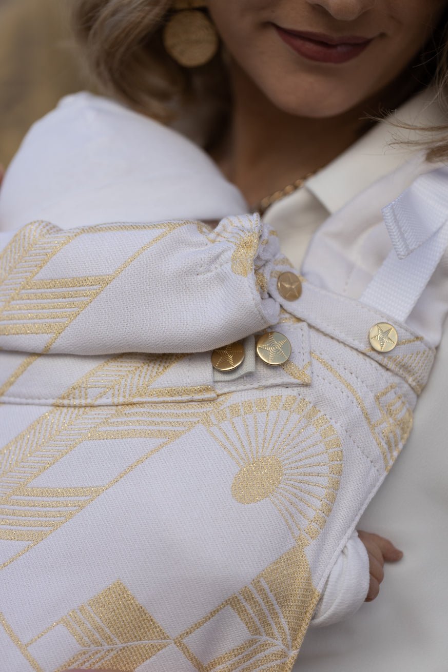 Baby Carrier TaiTai Treasure of gold by Fiona Erdmann - KOKADI