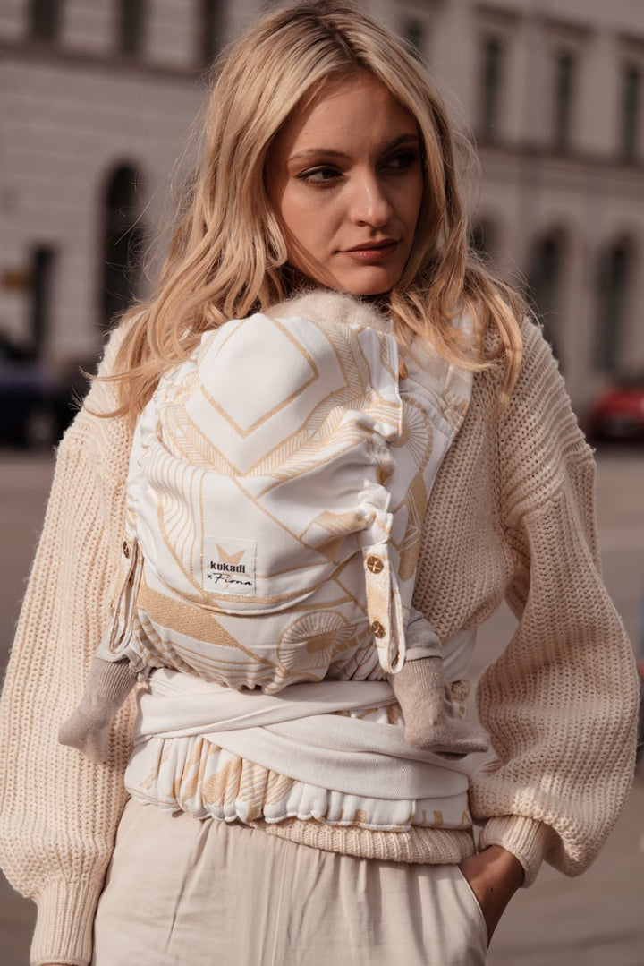 Baby Carrier TaiTai Treasure of gold by Fiona Erdmann - KOKADI