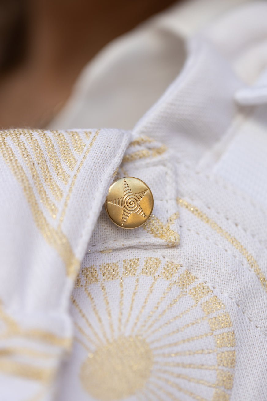 Baby Carrier TaiTai Treasure of gold by Fiona Erdmann - KOKADI