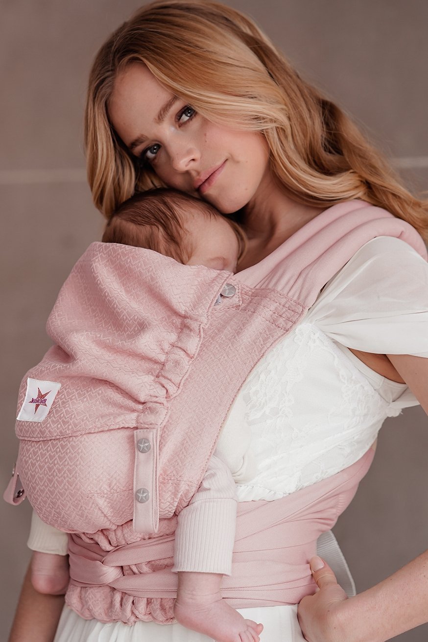 KOKADI Baby Carrier TaiTai Heart2Heart Rosé