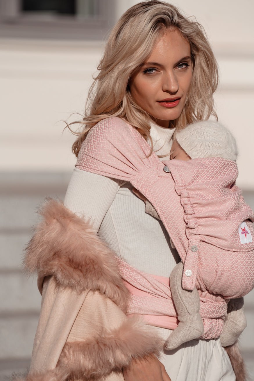 Baby Carrier WrapStar Heart2Heart Rosé - KOKADI