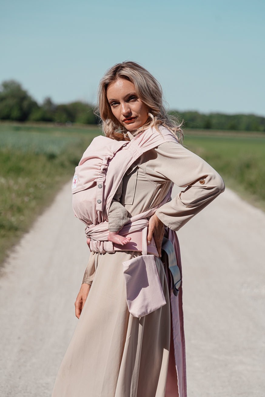 KOKADI Baby Carrier WrapStar just rose