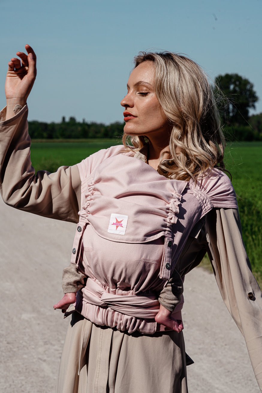 KOKADI Baby Carrier WrapStar just rose