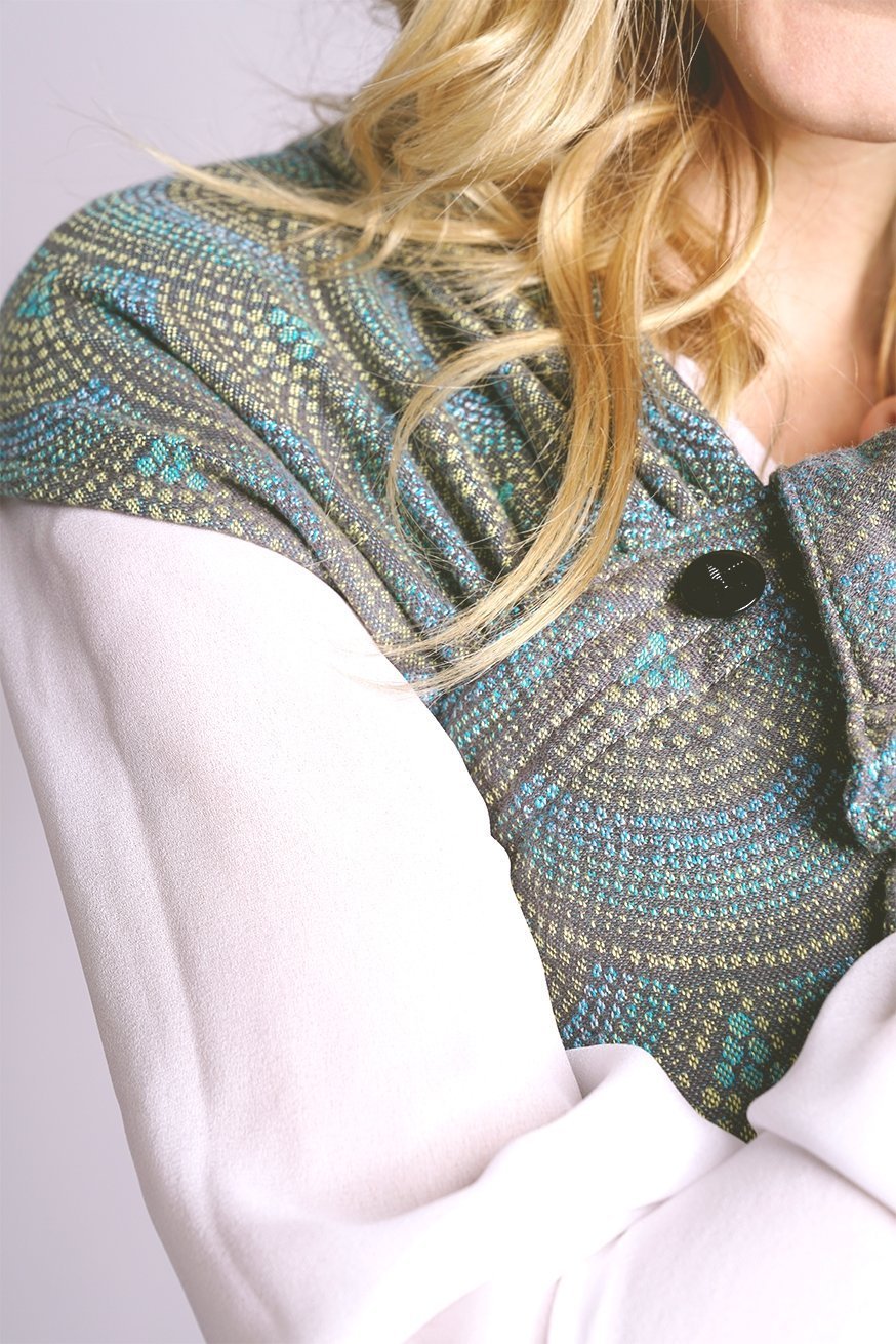 Baby Carrier WrapTai Arielle Peacock - KOKADI