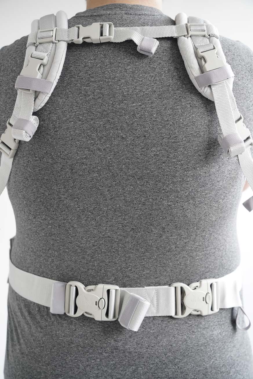 Hip belt extension star fastener Silverline - KOKADI