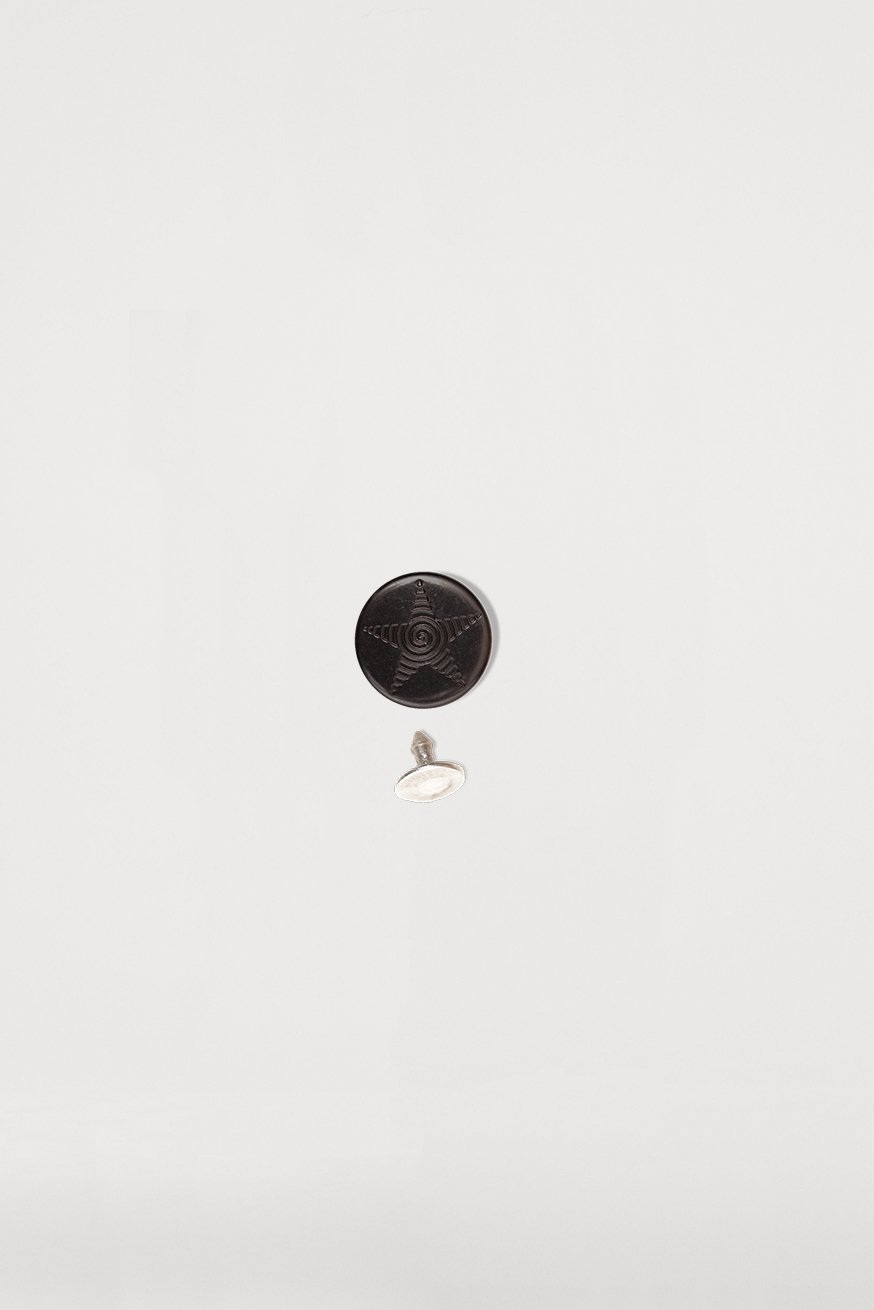 Jeans button anthracite - KOKADI