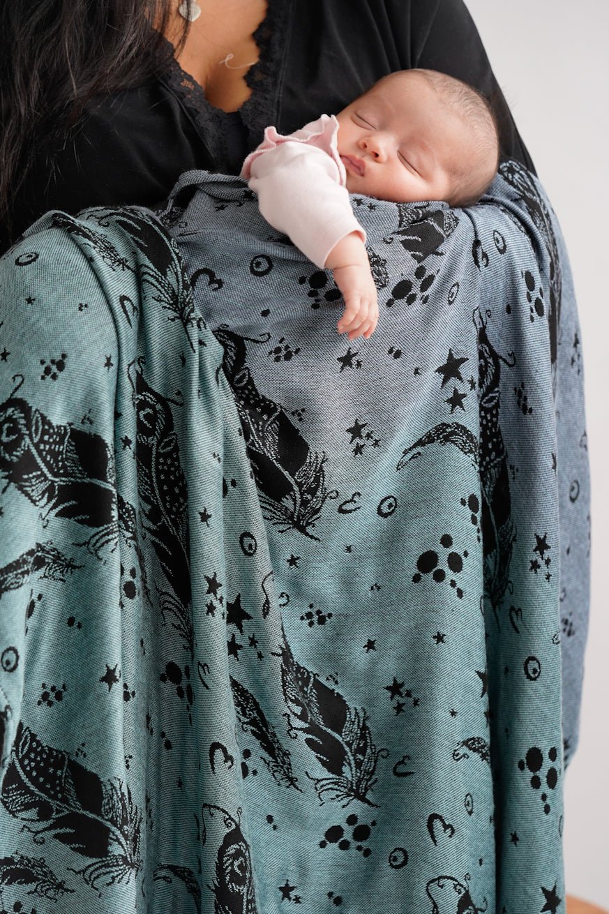 Cuddly blanket Blue Niyaha Reloaded - KOKADI