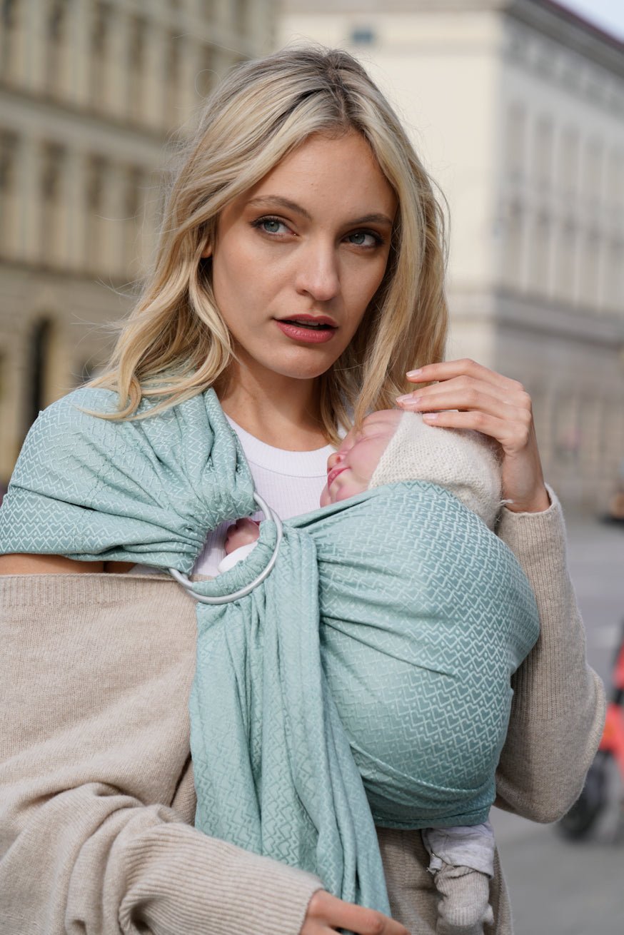 RingSling Heart2Heart Mint - KOKADI