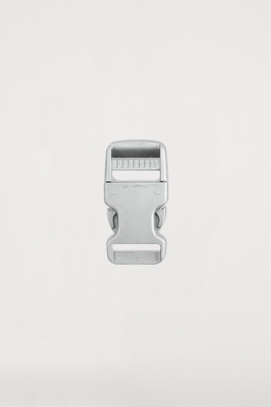 Buckle 25mm silver line - KOKADI