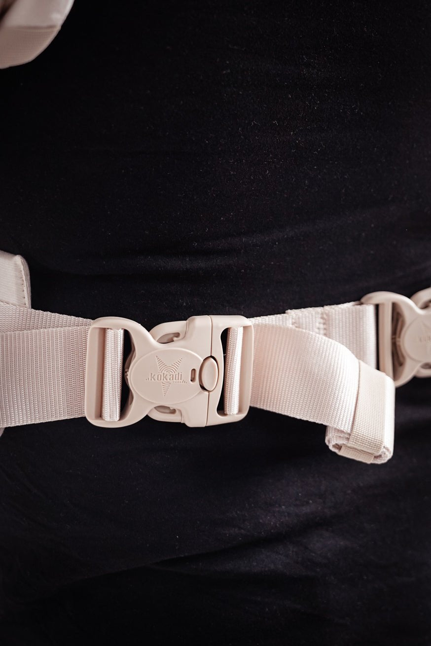 Buckle star clasp cream 50mm - KOKADI