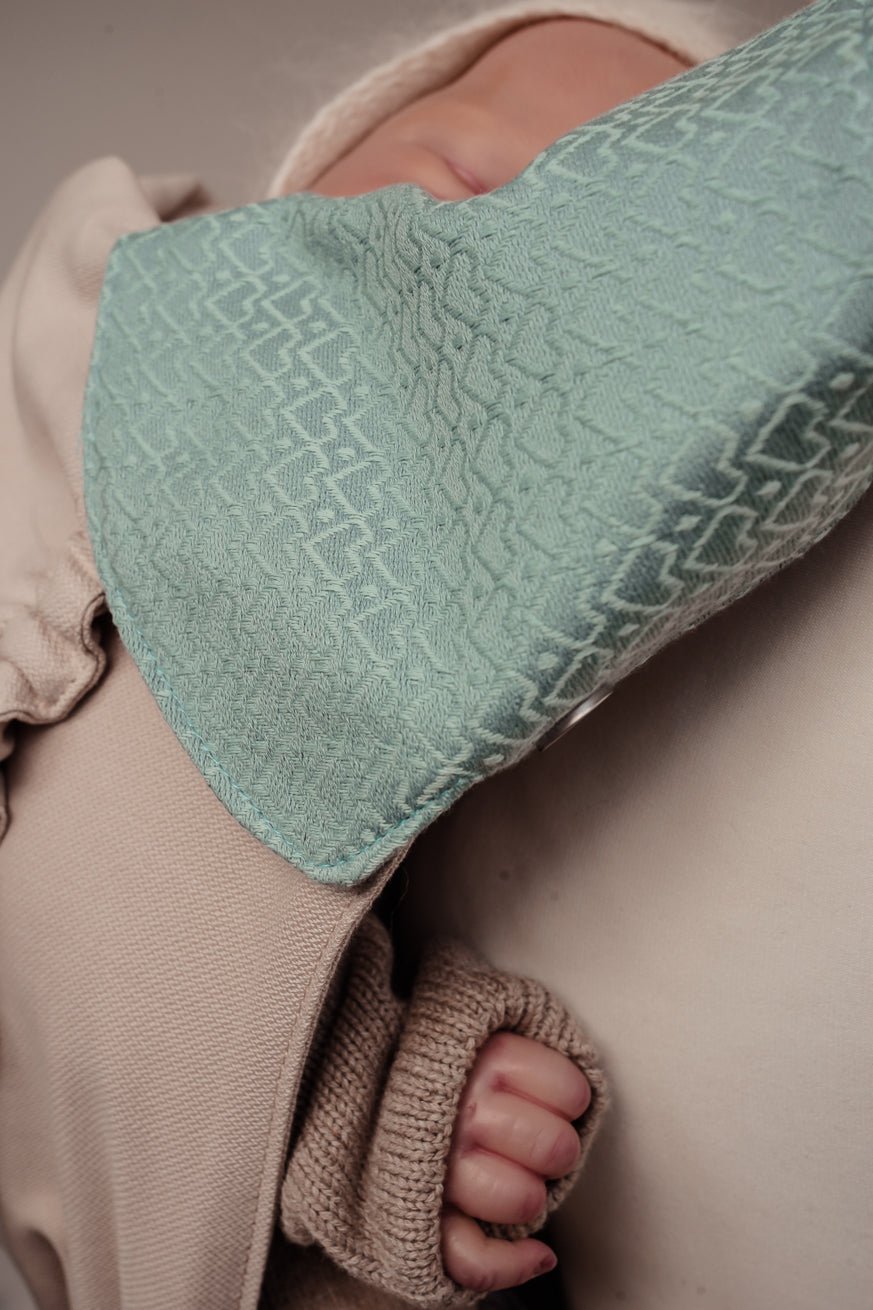 Shoulder strap protector Heart2Heart Mint - KOKADI