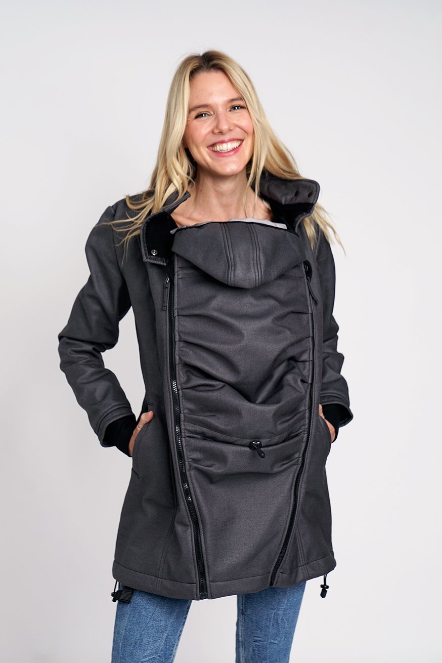 Babywearing jacket Just Mr. Gray - KOKADI