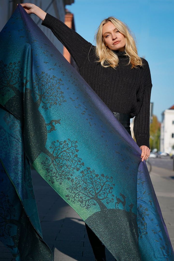 Baby Wrap Deep Blue Wonderland - KOKADI